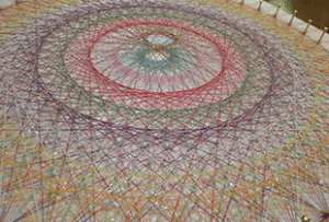 糸かけマンダラワークショップ